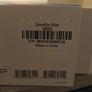 OpenRun Blue Headphones